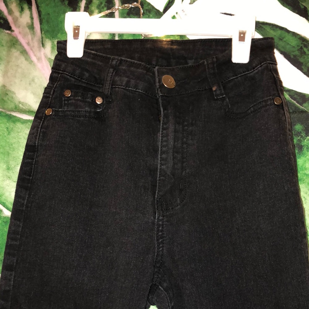 Fashion Nova High Waist Black Skinny Jeans